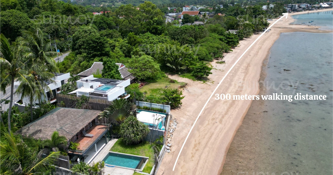 Baan Fishermen Villa – bird eye view