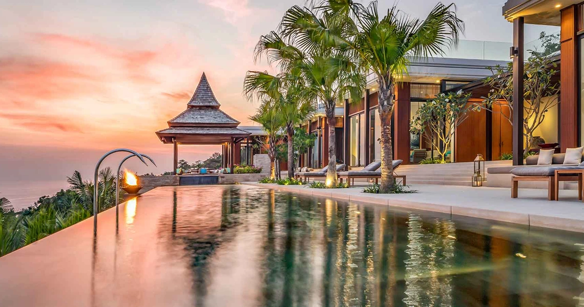 Layan Residences by Anantara luxury villa swimming pool