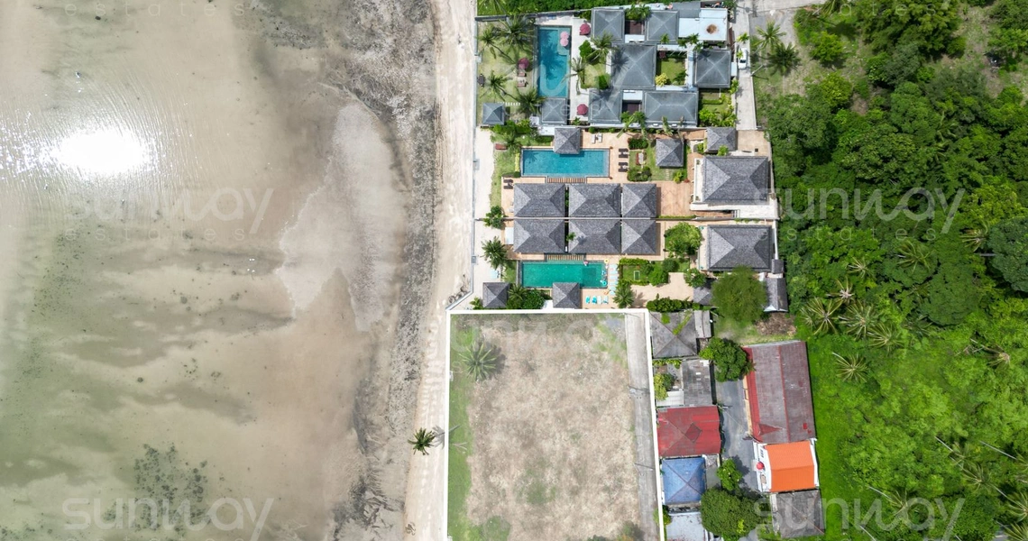 Nathon Town Beach Land - Bird eye view