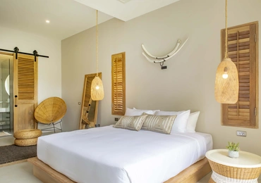 None Luxury villas on Phuket Manick Hillside bedroom