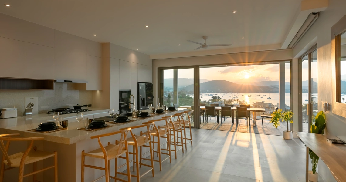 Bangrak Bayview - Kitchen area