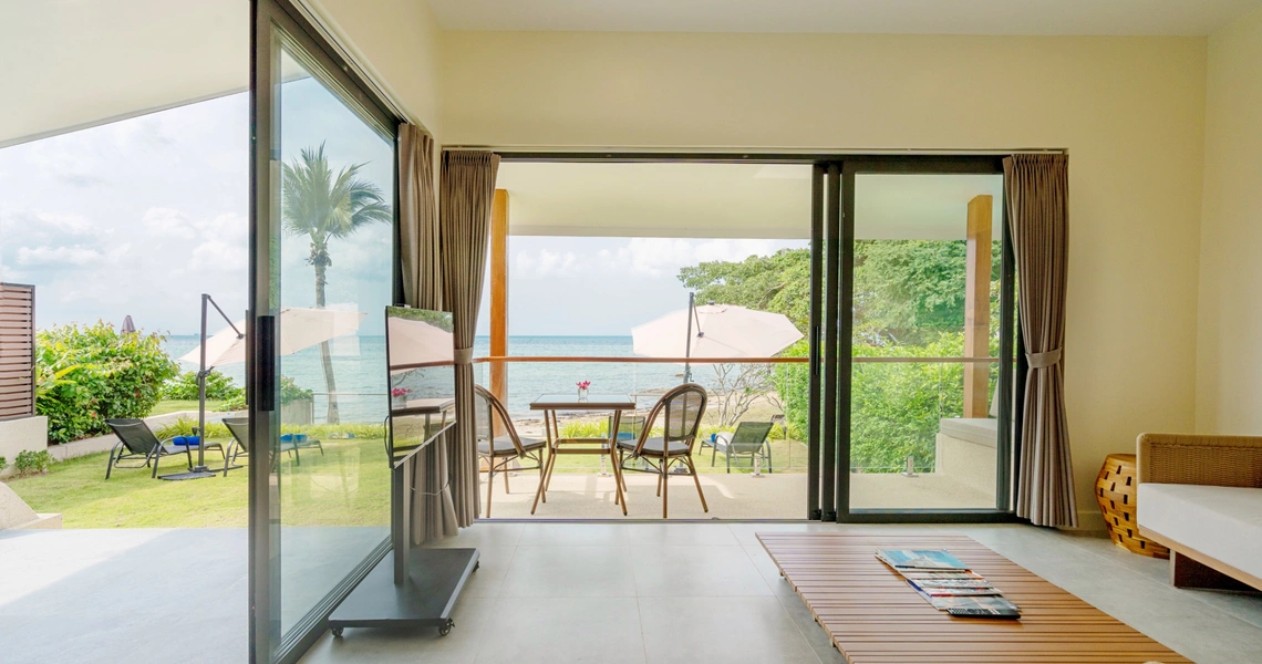 Indu Cocoon living room with view