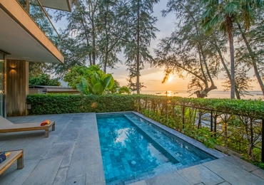 Twinpalms MontAzure - pool sunset