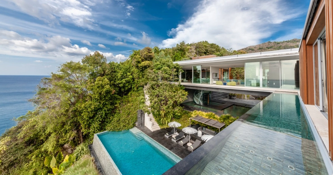 Villa Mayavee  Kamala Headland - View from villa