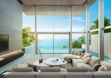 Sea Theatre Rawai Beachfront - living room