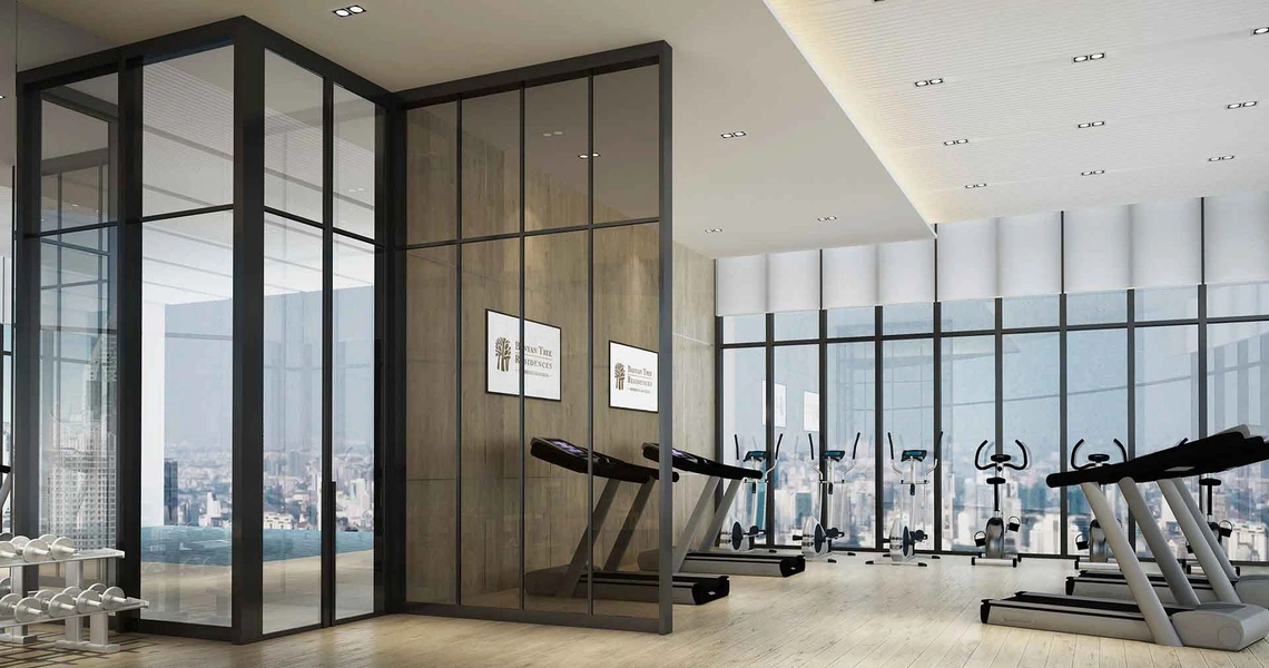 Banyan Tree Riverside Residences Bangkok fitness center