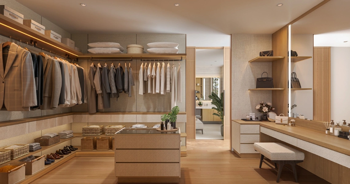 NATURALE Kamala indoor closet