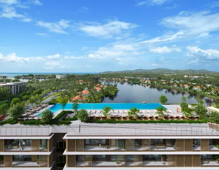 Laguna Aster Phuket luxury condo - rooftop daytime