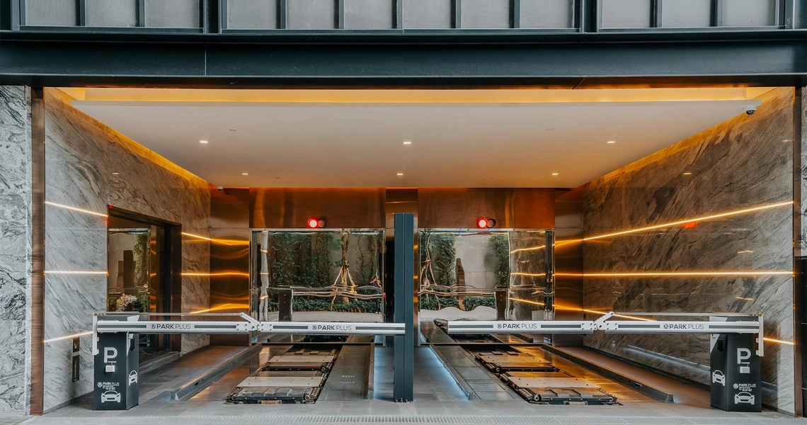 Hyde Heritage Thonglor Bangkok luxury condo - parking