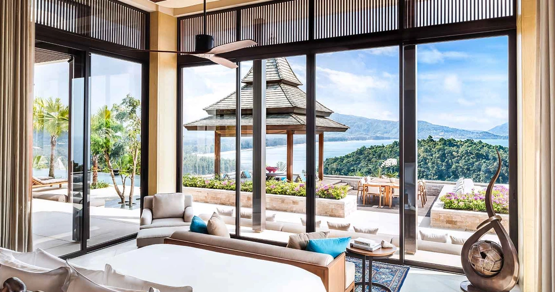 Layan Residences by Anantara luxury villa bedroom