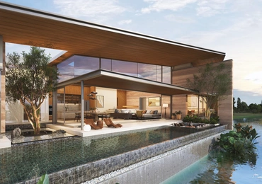 SERRANA Lakefront Pool Villas type a pool