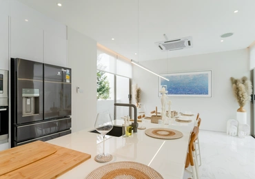 None Luxury villas on Phuket The Residence Dinning area