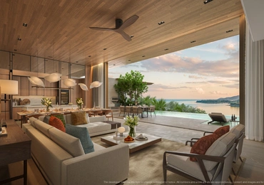 NATURALE Kamala living room with view