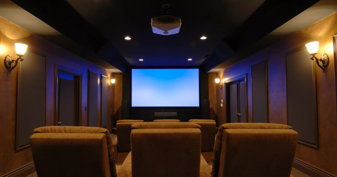 The AQUA Luxury Waterfront Residence - Cinema room
