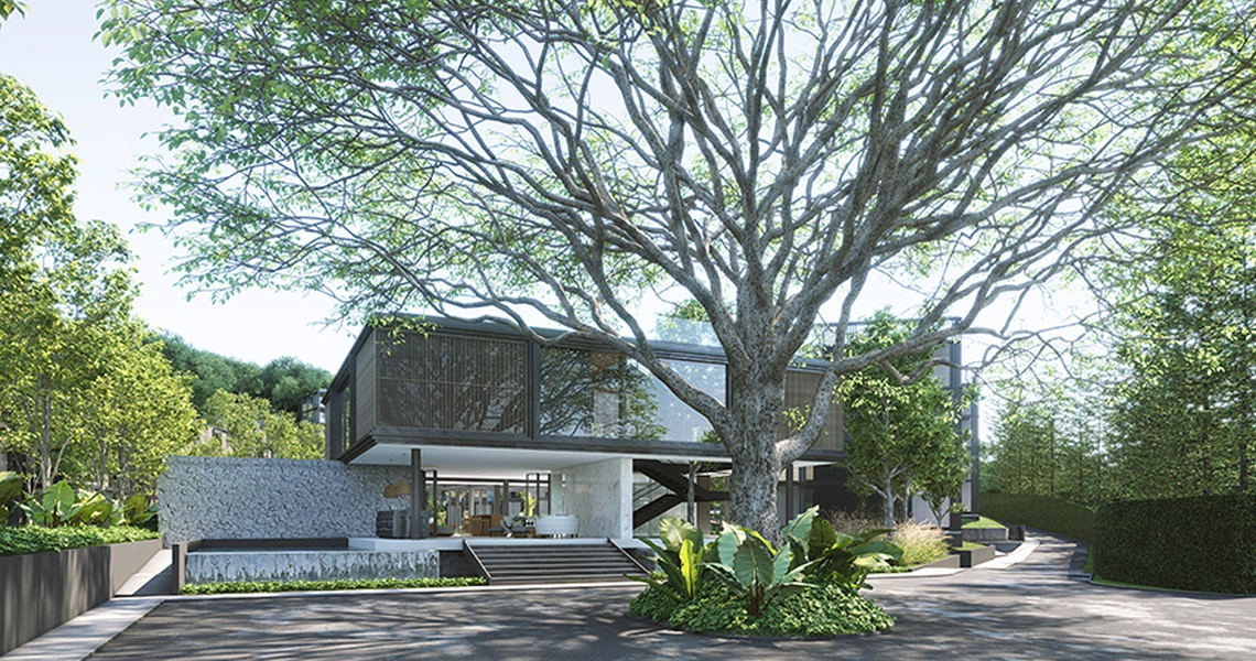 Condominium on Phuket MGallery Residences MontAzure Lakeside exterior