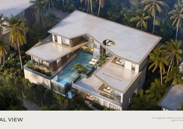 AYANA Soluna Villas exterior arial view
