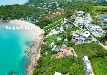 None Villa Azure - Bird eye view