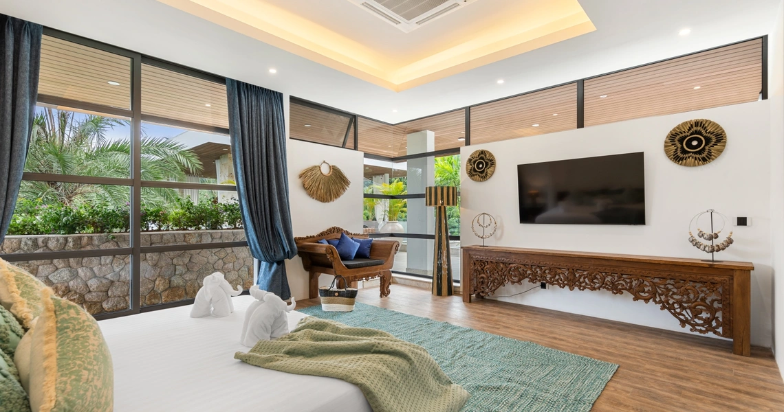 Villa Riverside cinema room
