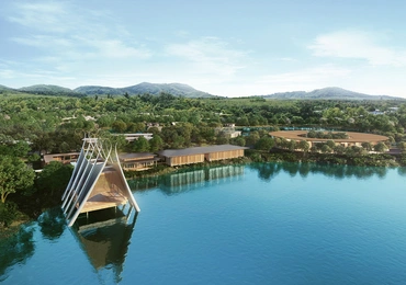 None Tri Vananda  luxury villas land scape