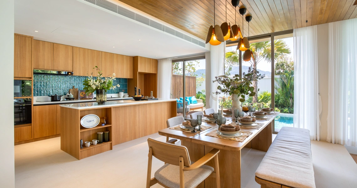 Vana Anda Cherngtalay - Type B - kitchen dining