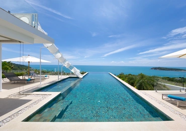 None Luxury villas on Samui Villa Turquoise swimming pool