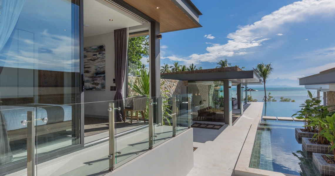 None Ultra-Luxury 7 Bedroom Beachfront Villa Samui - View