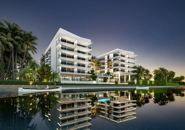 None The AQUA Luxury Waterfront Residence - Exterior