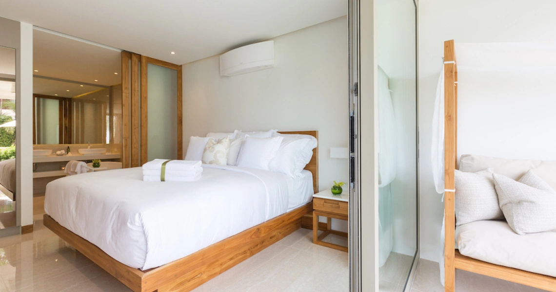 None Luxury apartments on Samui Chi Residence bedroom