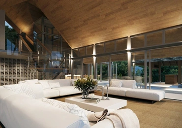 None Villa Sunflyer - Living Area