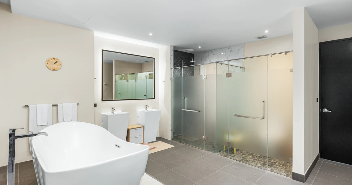 Villa Mimosa Layan Beach-Bathroom