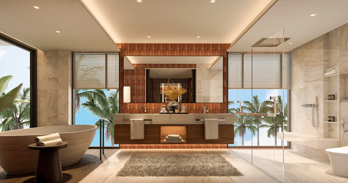 Banyan Tree Beach Residences Varuna - living room