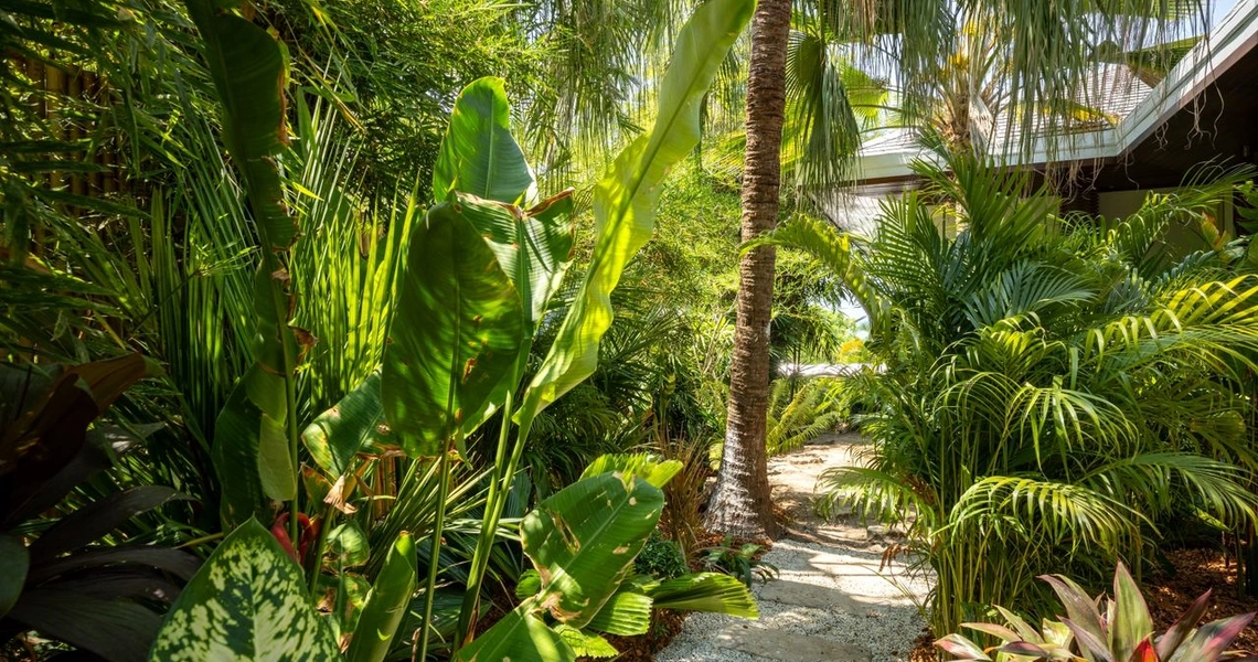 Authentik Villa garden