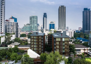 None Chalermnit Art De Maison Condo in Bangkok aerial