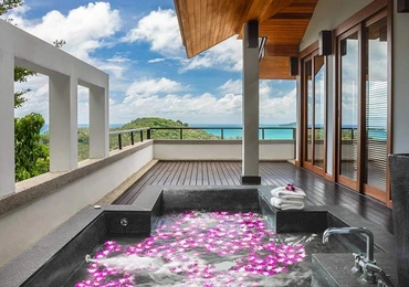 None Villa Yang Som - Relaxing area