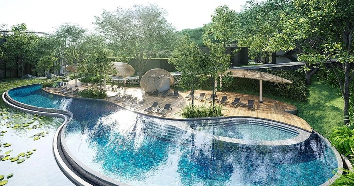 Condominium on Phuket MGallery Residences MontAzure Lakeside exterior