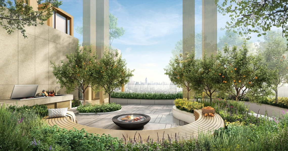 ROMM Convent - BBQ garden