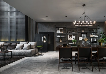 None Malton Ari Bangkok Luxury Houses Tropical Loft Dining