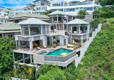 None Villa Azure - Bird eye view