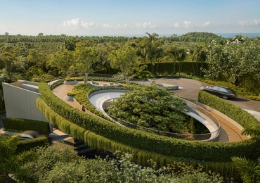 Pavara Vhana aerial clubhouse