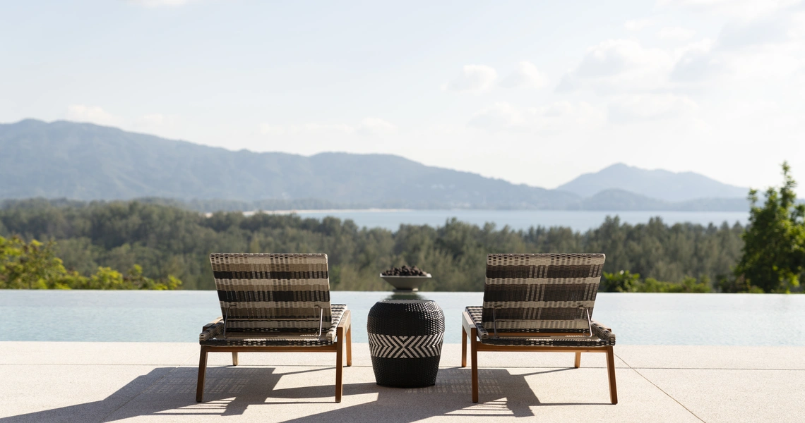 Villa on Phuket Avadina Hills by Anantara Villa 9 view from deck