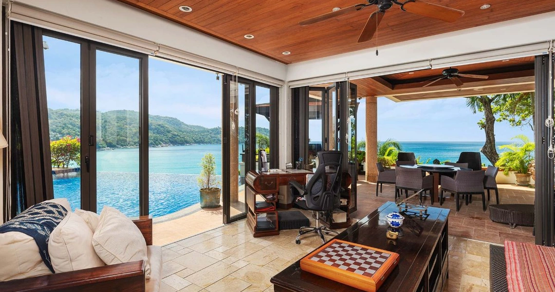 Ocean Front Villa - Co-Working area