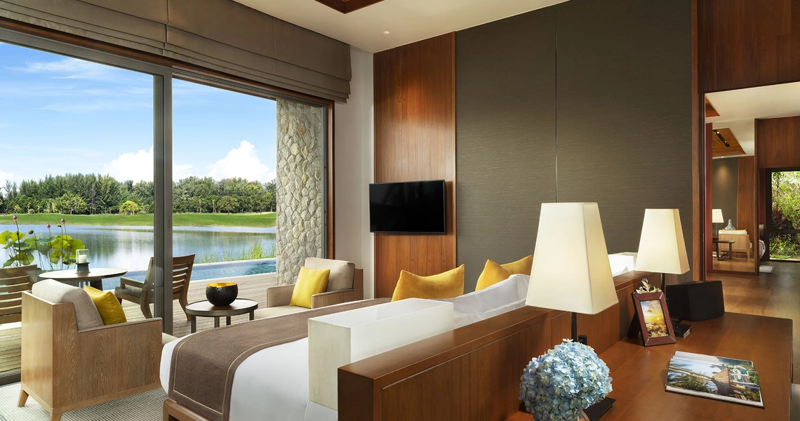 None Aquella Lakeside Phang Nga golf villa master bedroom