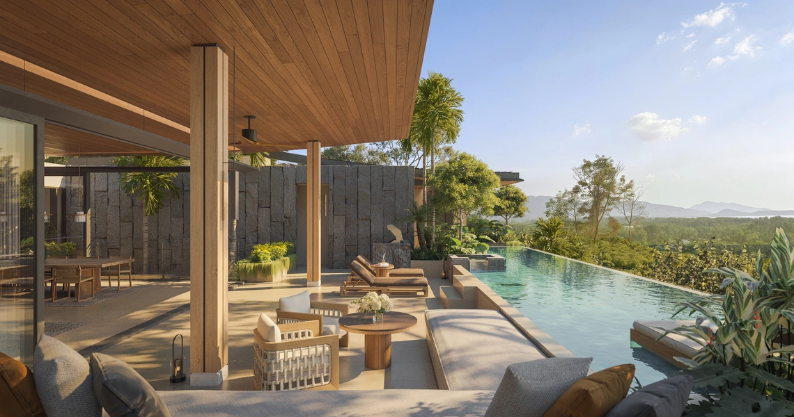 Pavara Vhana clubhouse with pool