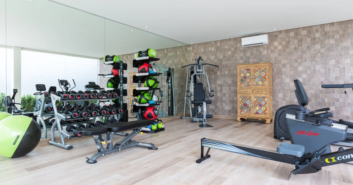 None Luxury apartments on Samui Chi Residence gym