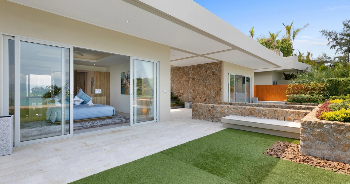 None Villa Blue Amber- Relaxing area