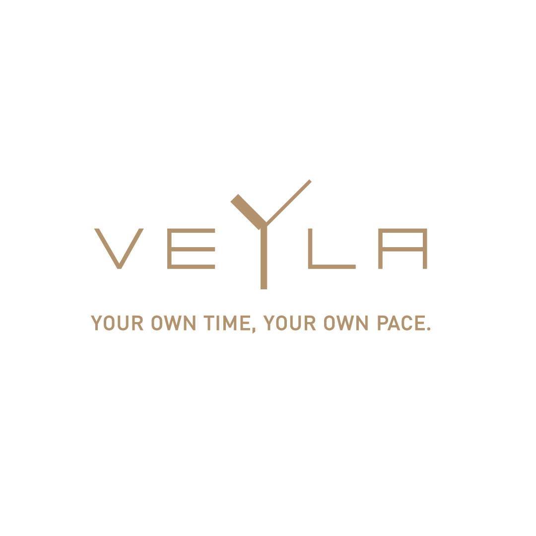 Veyla logo and tagline